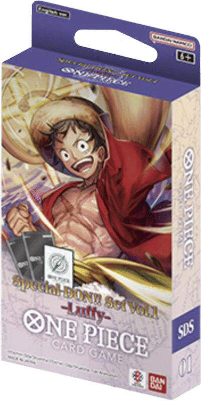 Special DON!! Set Vol. 1 -Luffy- — One Piece Promotion Cards — One Piece Card Game