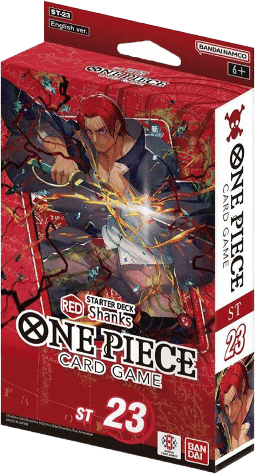 Starter Deck 23: RED Shanks from Starter Deck 23: RED Shanks - OnePiece Card Game