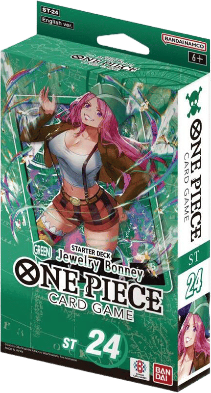 Starter Deck 24: GREEN Jewelry Bonney — Starter Deck 24: GREEN Jewelry Bonney — One Piece Card Game