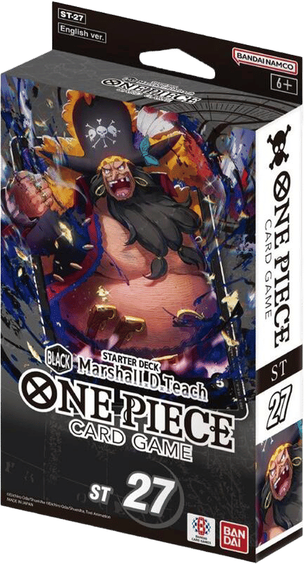 Starter Deck 27: BLACK Marshall.D.Teach — Starter Deck 27: BLACK Marshall.D.Teach — One Piece Card Game