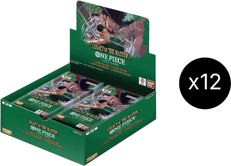 Legacy of the Master Booster Box Case — Legacy of the Master — One Piece Card Game