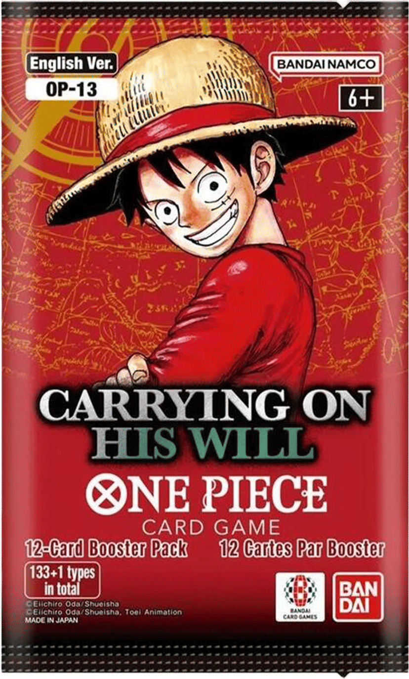 Carrying On His Will Booster Pack from Carrying On His Will - OnePiece Card Game