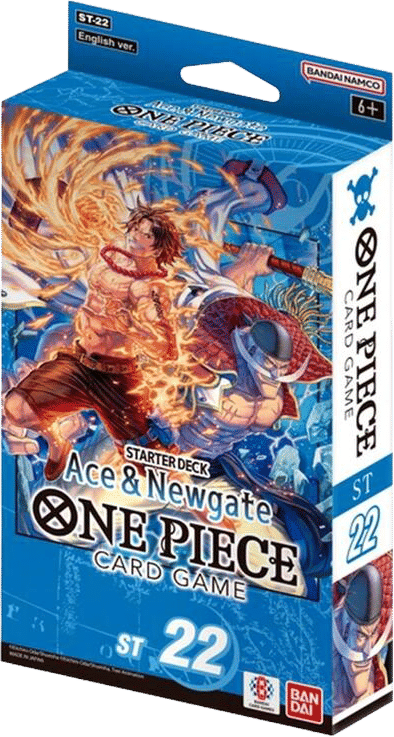 Starter Deck 22: Ace & Newgate Display — Starter Deck 22: Ace & Newgate — One Piece Card Game