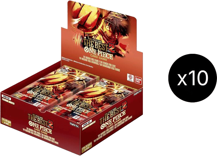 Premium Booster Vol. 2 - Booster Box Case — One Piece Promotion Cards — One Piece Card Game
