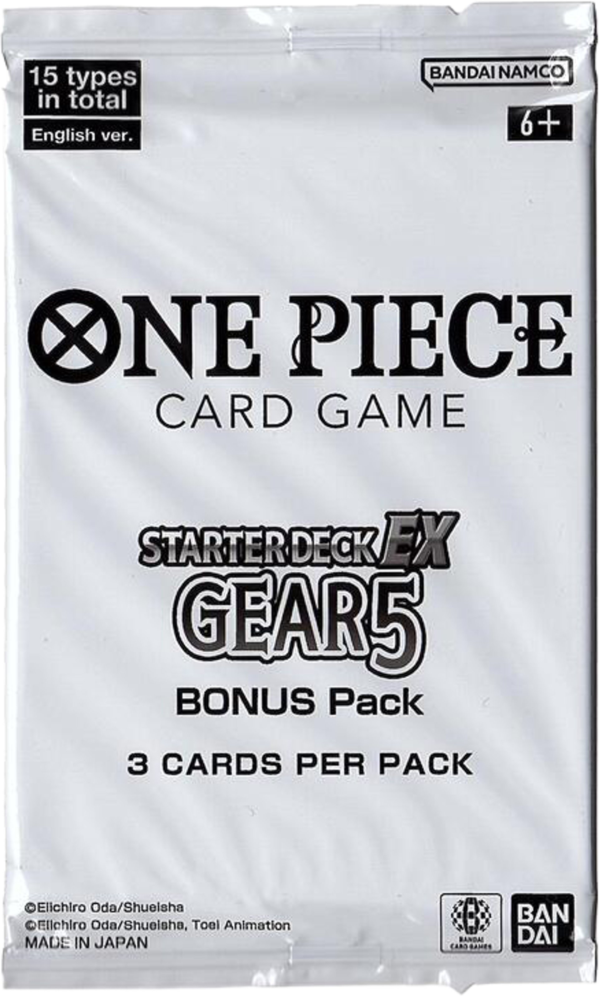 Product image for Starter Deck EX: Gear 5 Bonus Pack
