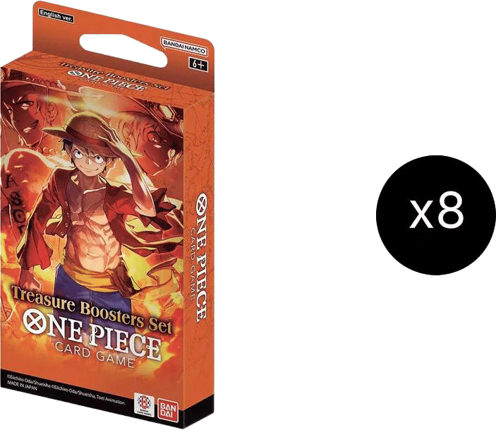 Treasure Booster Set Display Case — One Piece Promotion Cards — One Piece Card Game