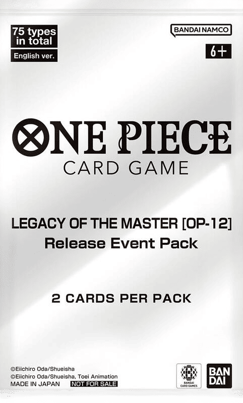 Legacy of the Master - Release Event Pack — Legacy of the Master — One Piece Card Game