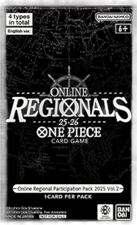 Online Regional Participation Pack 2025 Vol.2 — One Piece Promotion Cards — One Piece Card Game
