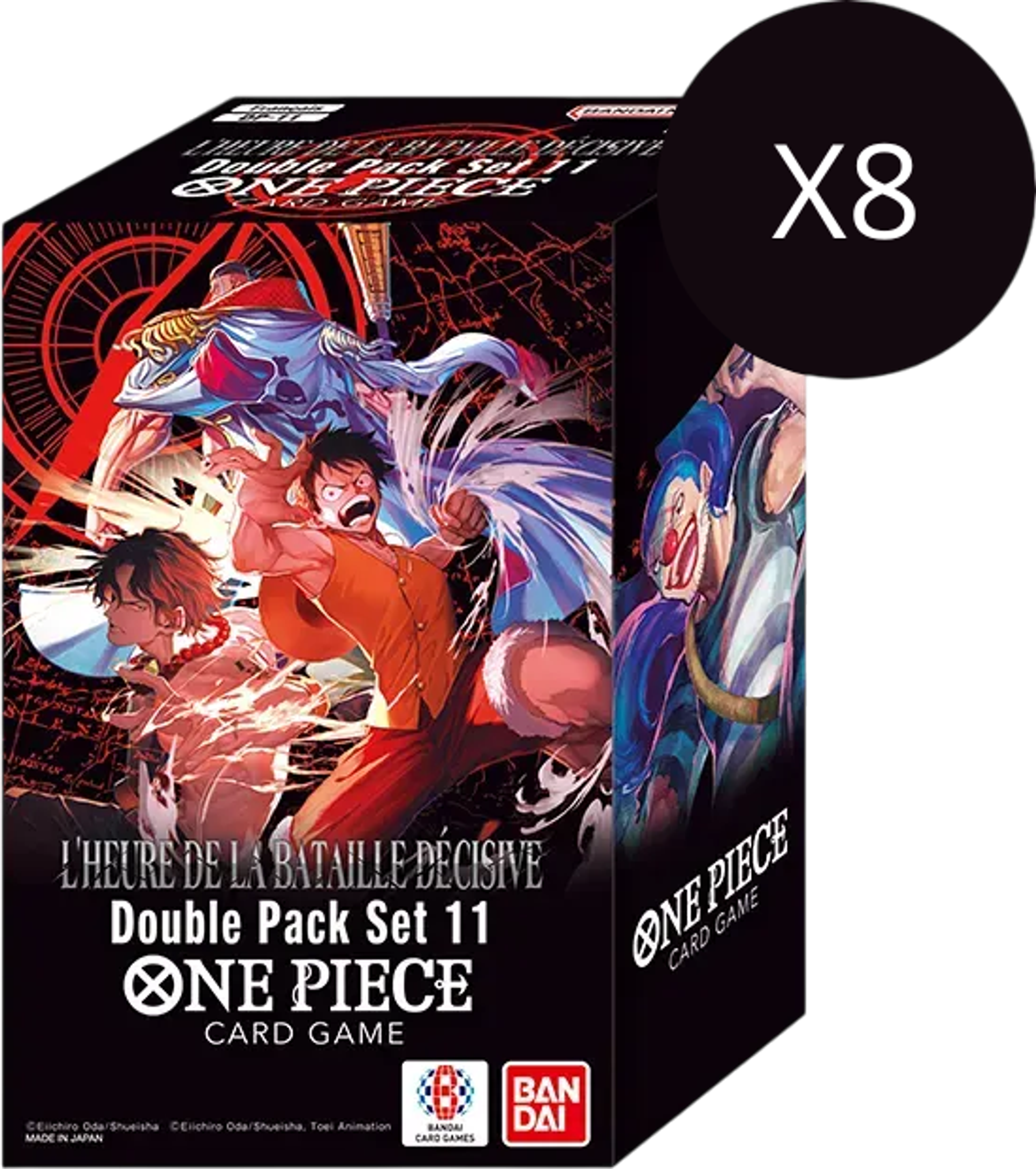 Product image for One Piece : The Time of Battle Double Pack Set Display