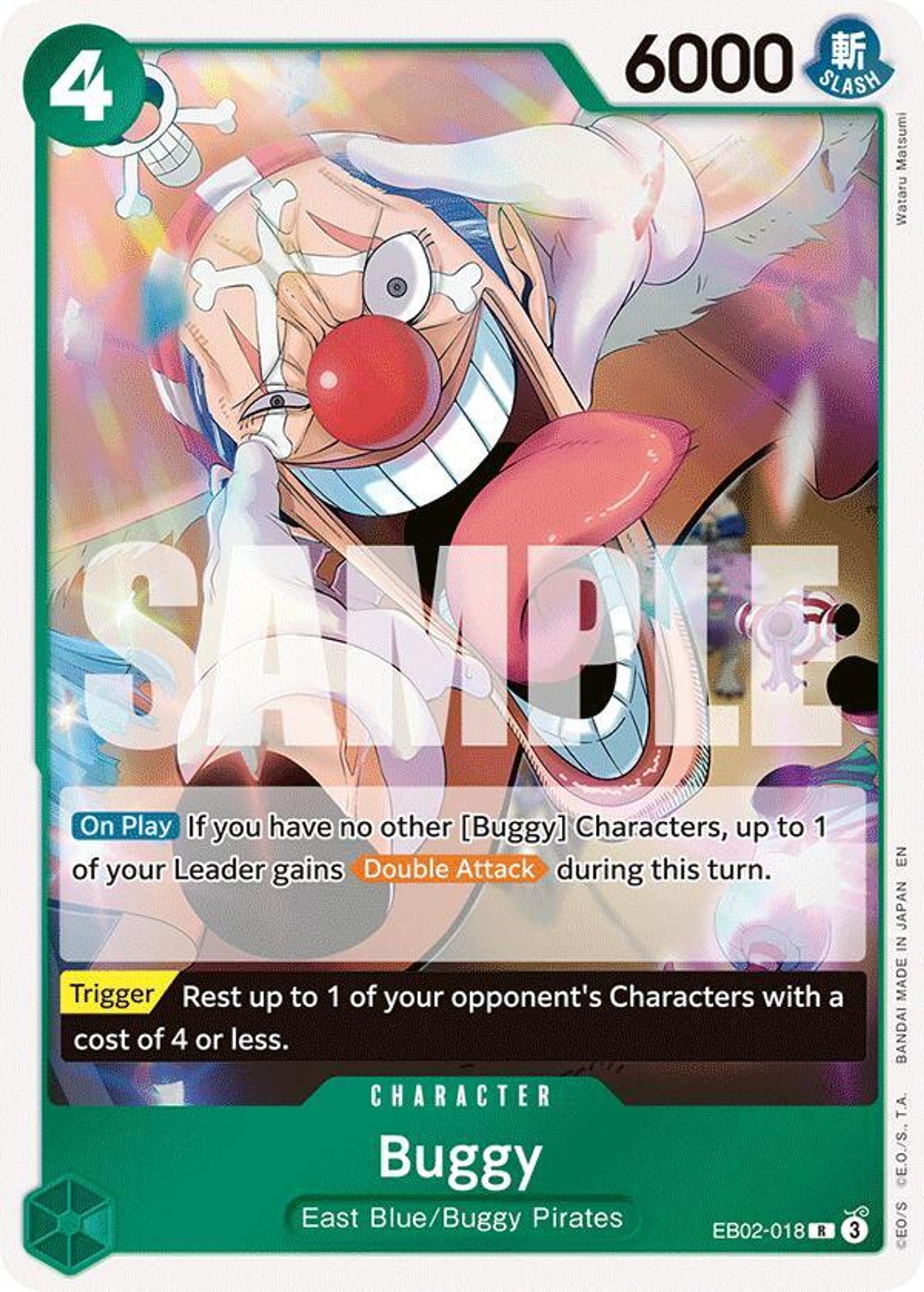 Buggy — Extra Booster: Anime 25th Collection — One Piece Card Game