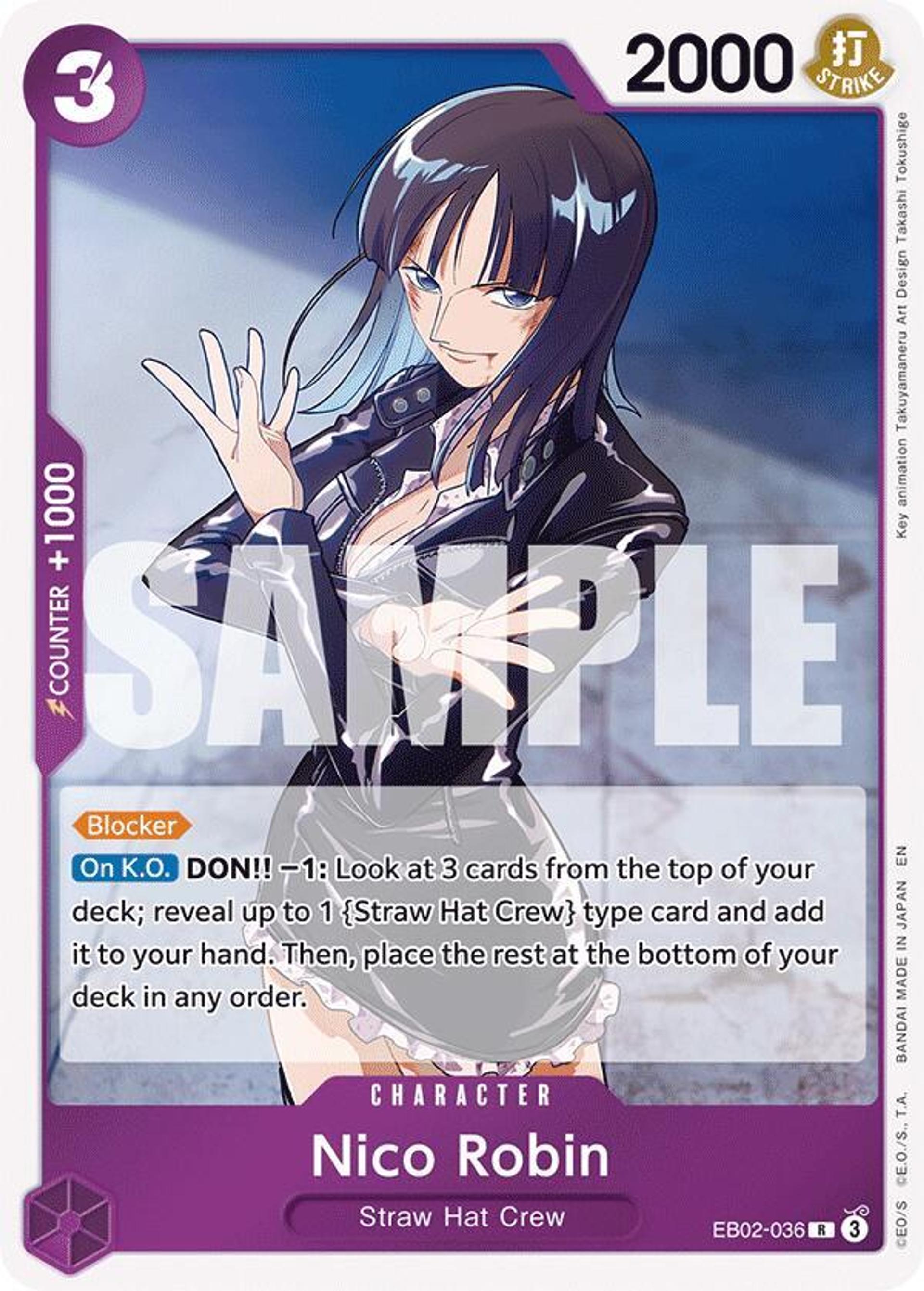 Nico Robin — Extra Booster: Anime 25th Collection — One Piece Card Game