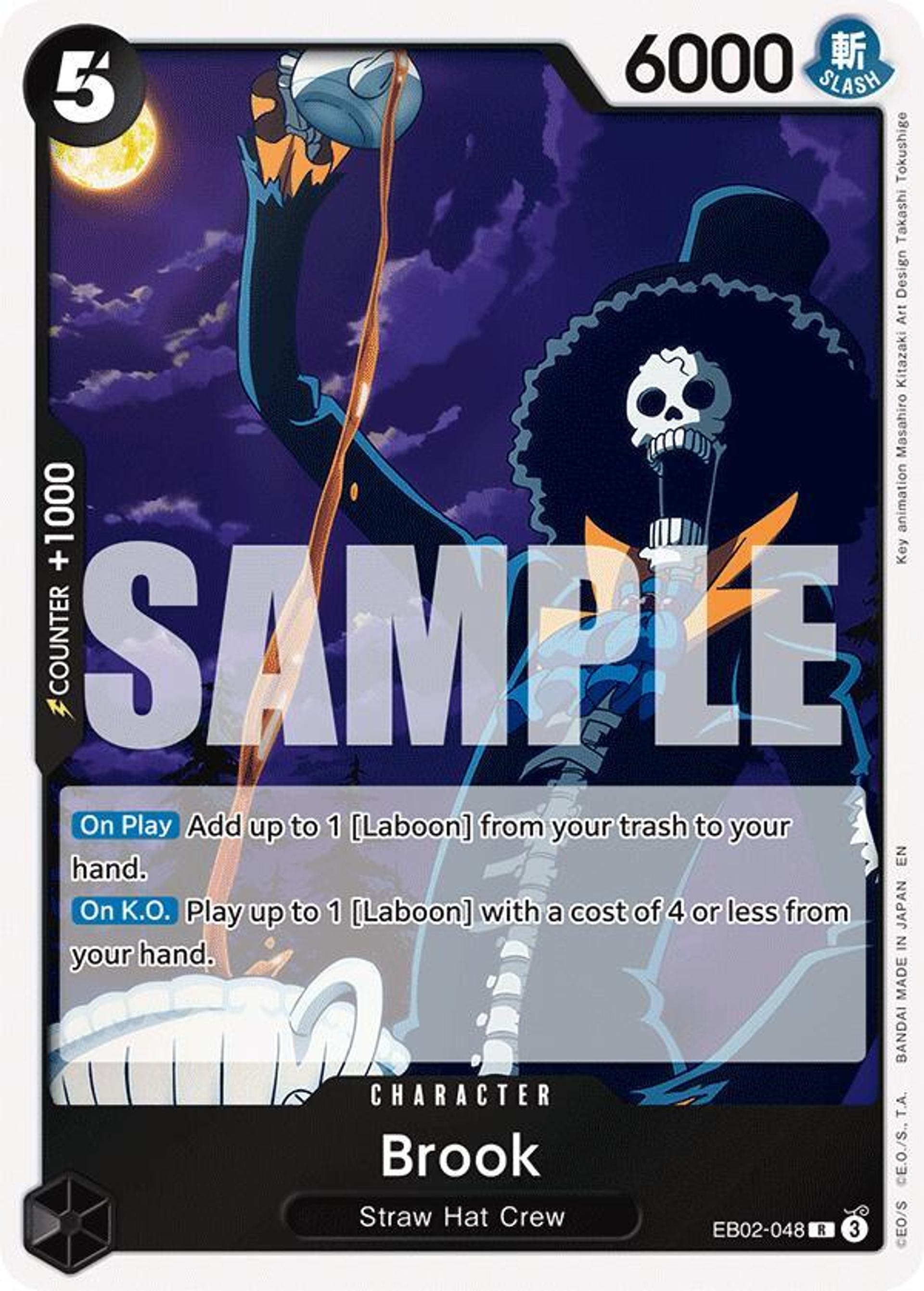 Brook (EB02-048) — Extra Booster: Anime 25th Collection — One Piece Card Game