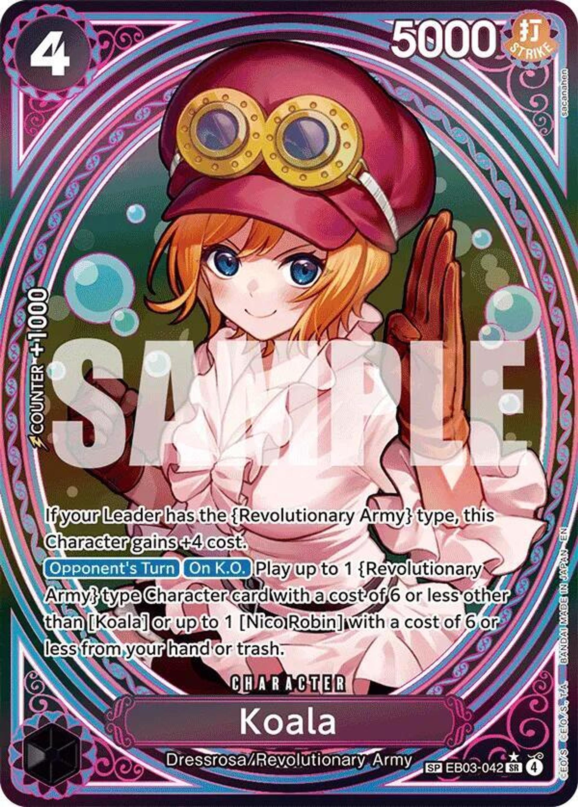 Koala (EB03-042) — Extra Booster: One Piece Heroines Edition — One Piece Card Game