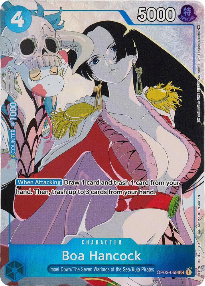 Boa Hancock (OP02-059) — One Piece Promotion Cards — One Piece Card Game