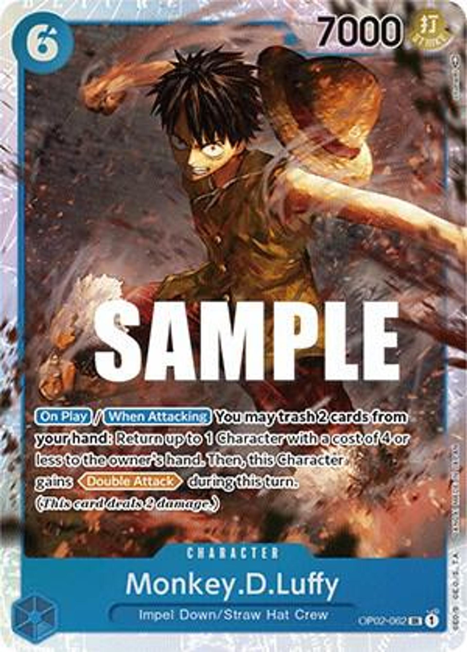 Monkey.D.Luffy (062) — Paramount War — One Piece Card Game