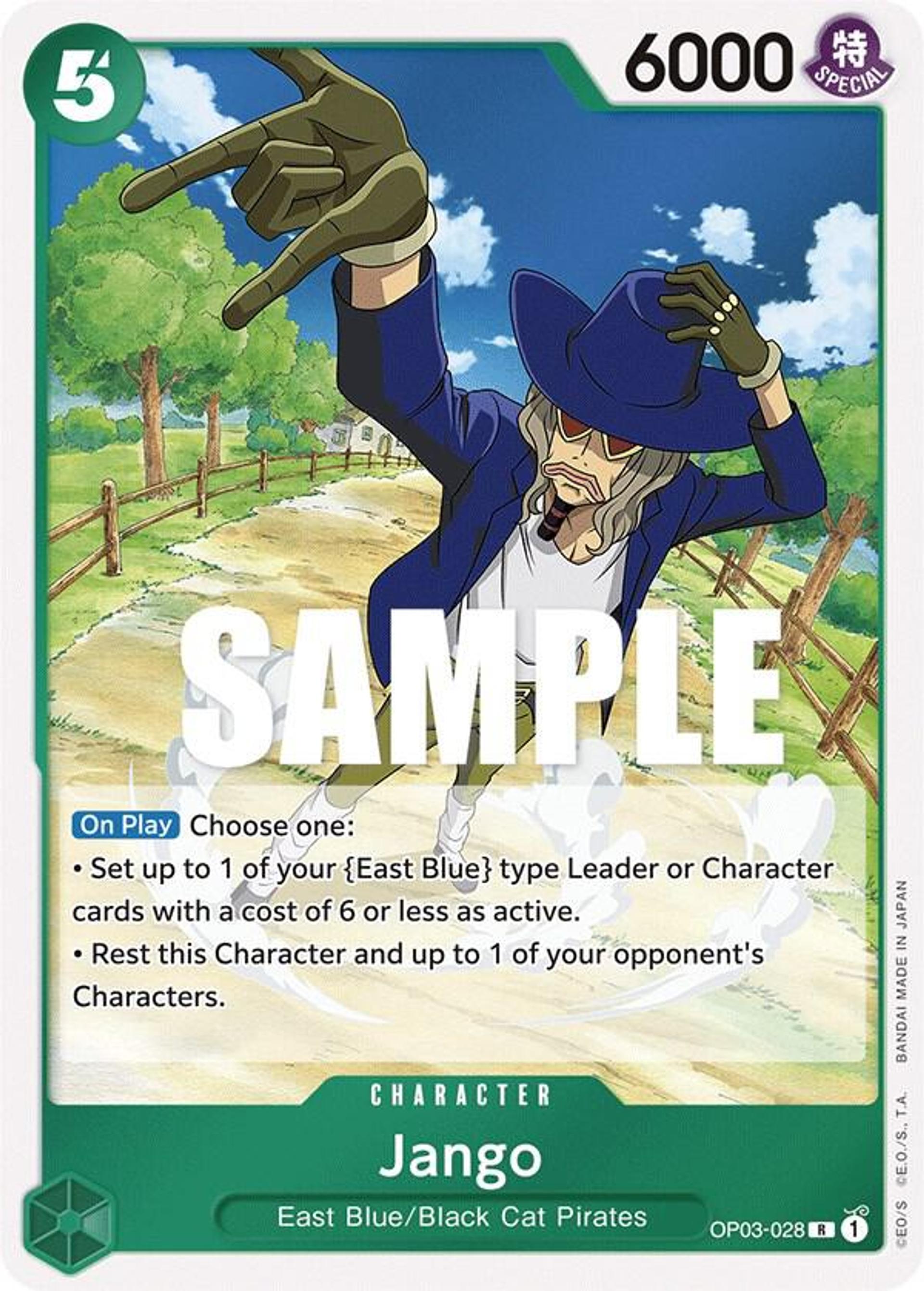 Jango — Pillars of Strength — One Piece Card Game