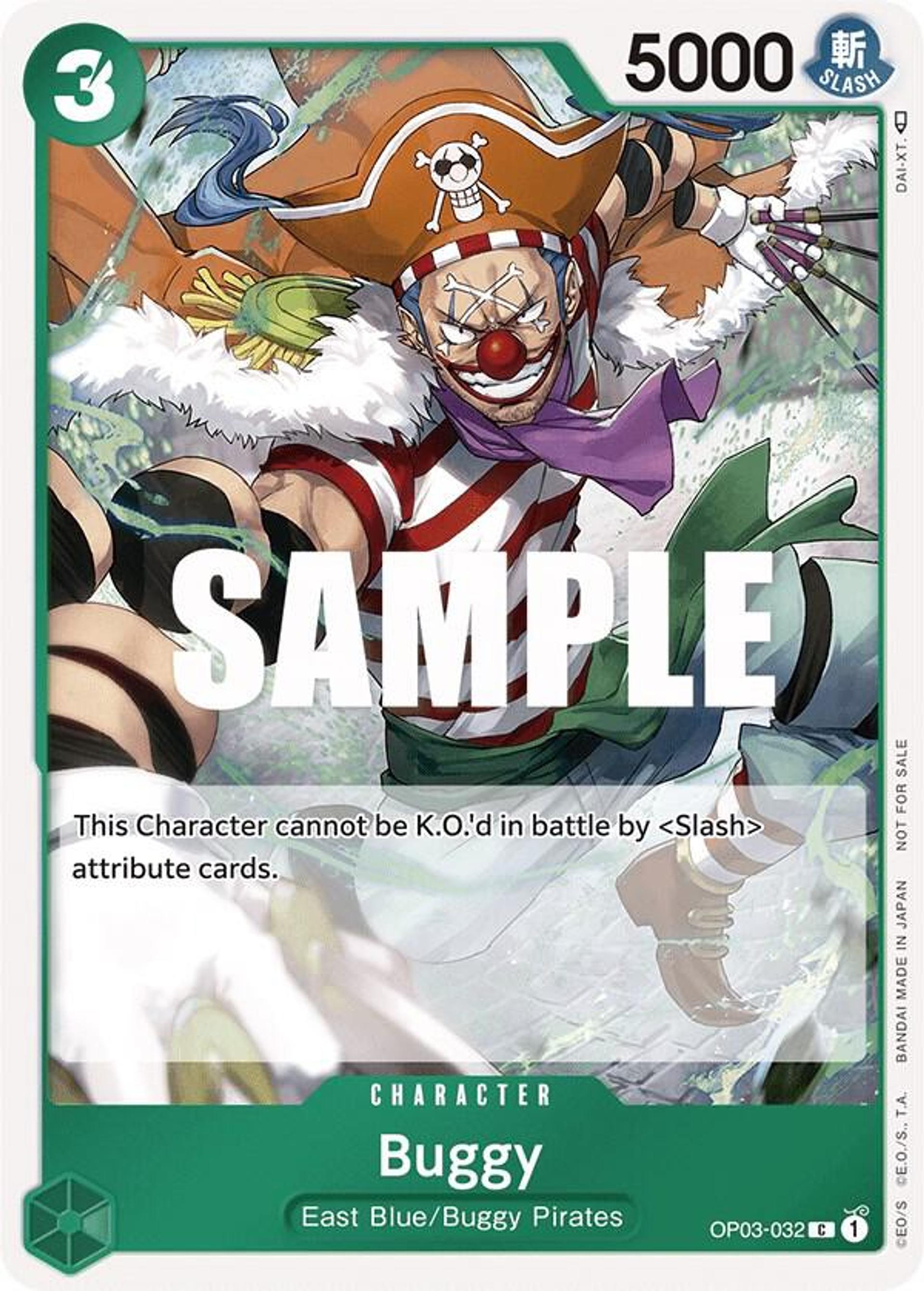Buggy (Dash Pack) — Kingdoms of Intrigue — One Piece Card Game