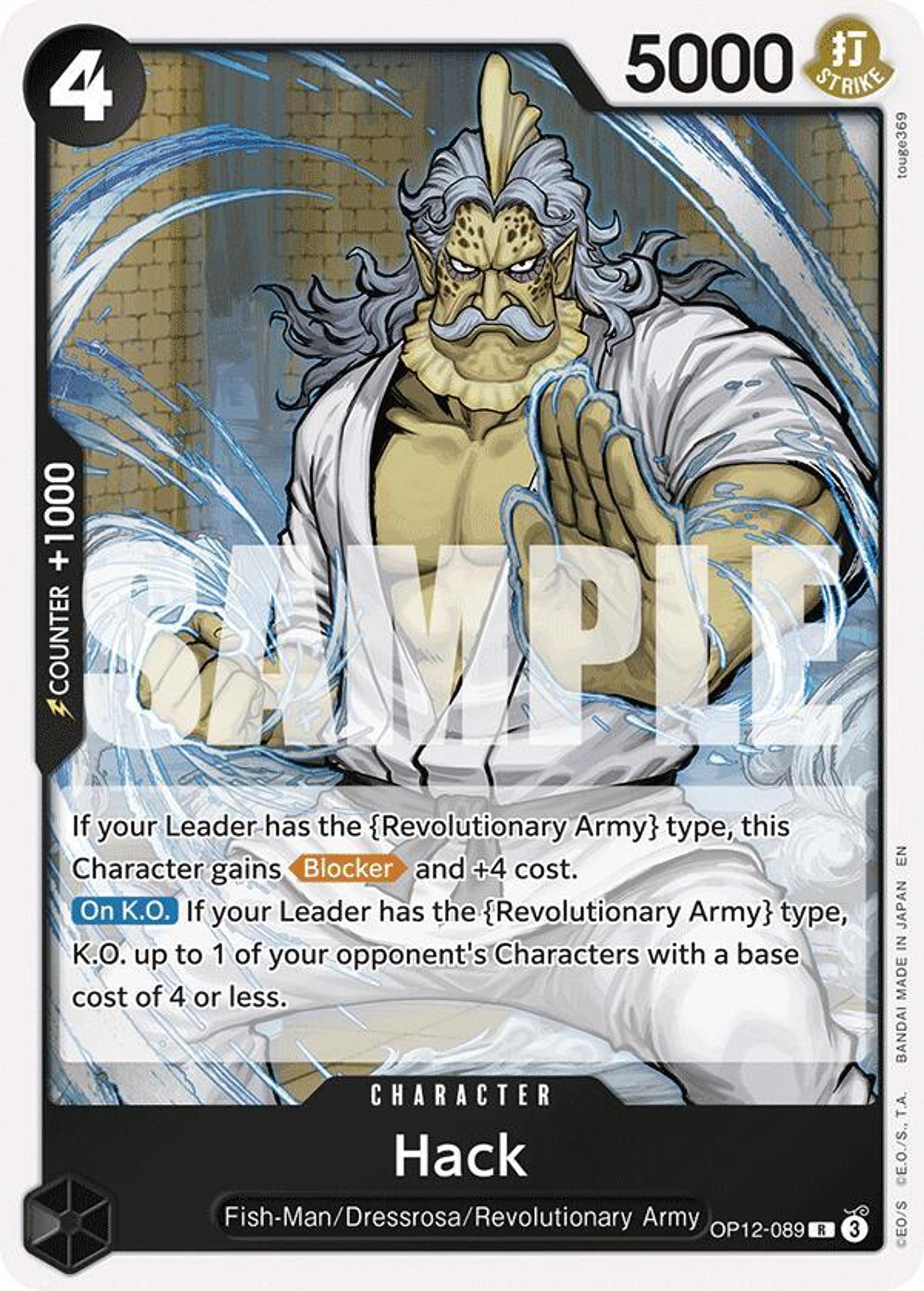 Hack — Legacy of the Master — One Piece Card Game