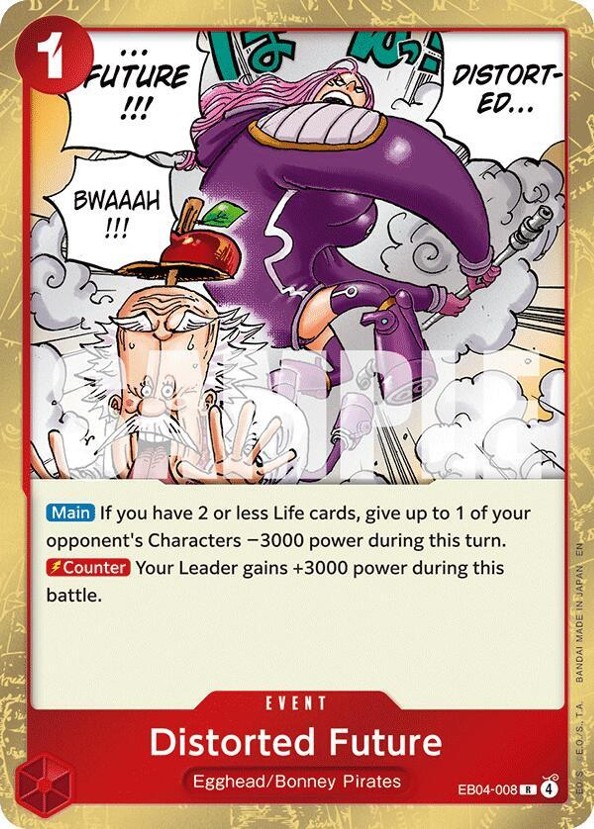 Distorted Future — Adventure on Kami's Island — One Piece Card Game