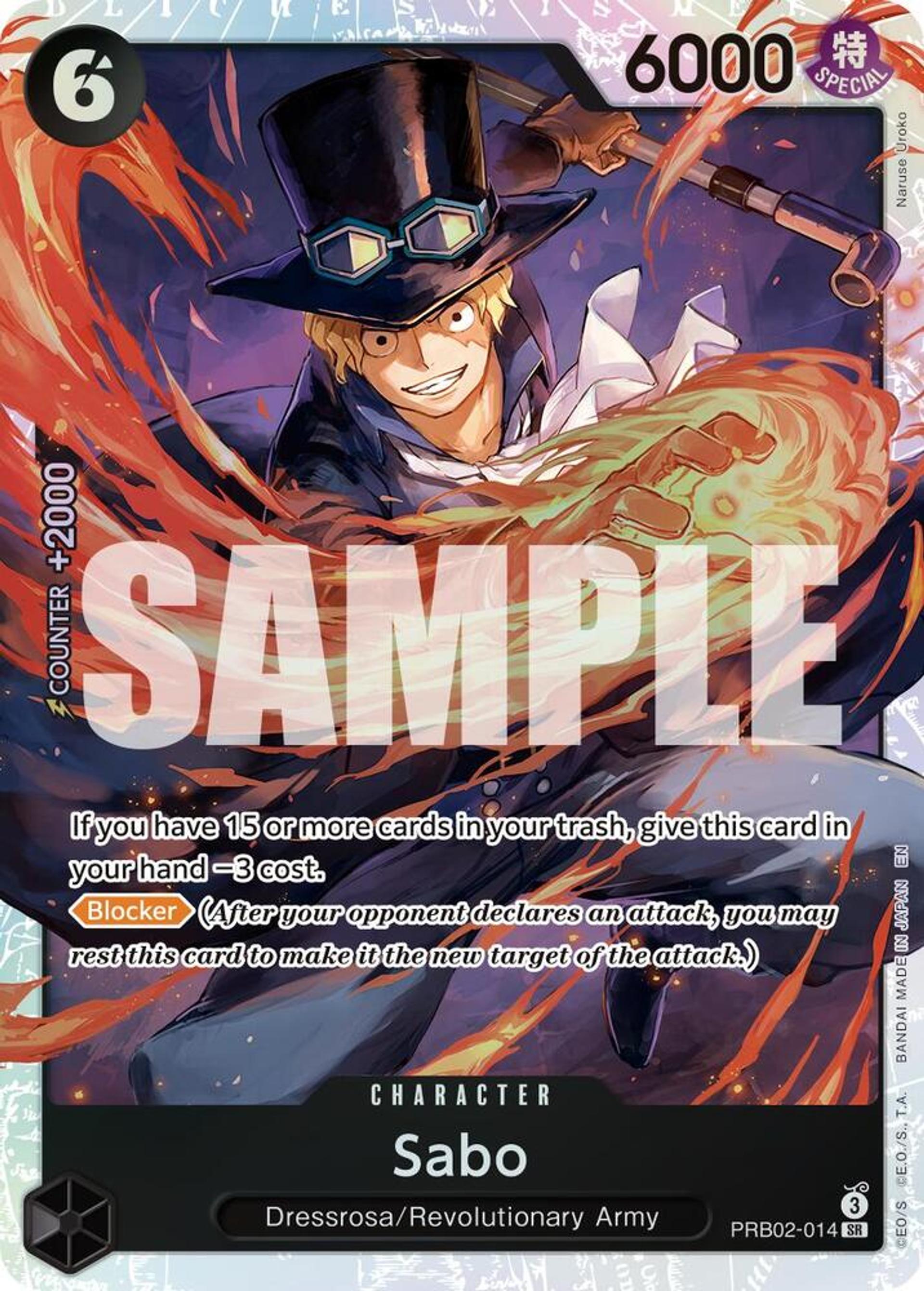 Sabo - PRB02-014 — Premium Booster -The Best- Vol. 2 — One Piece Card Game