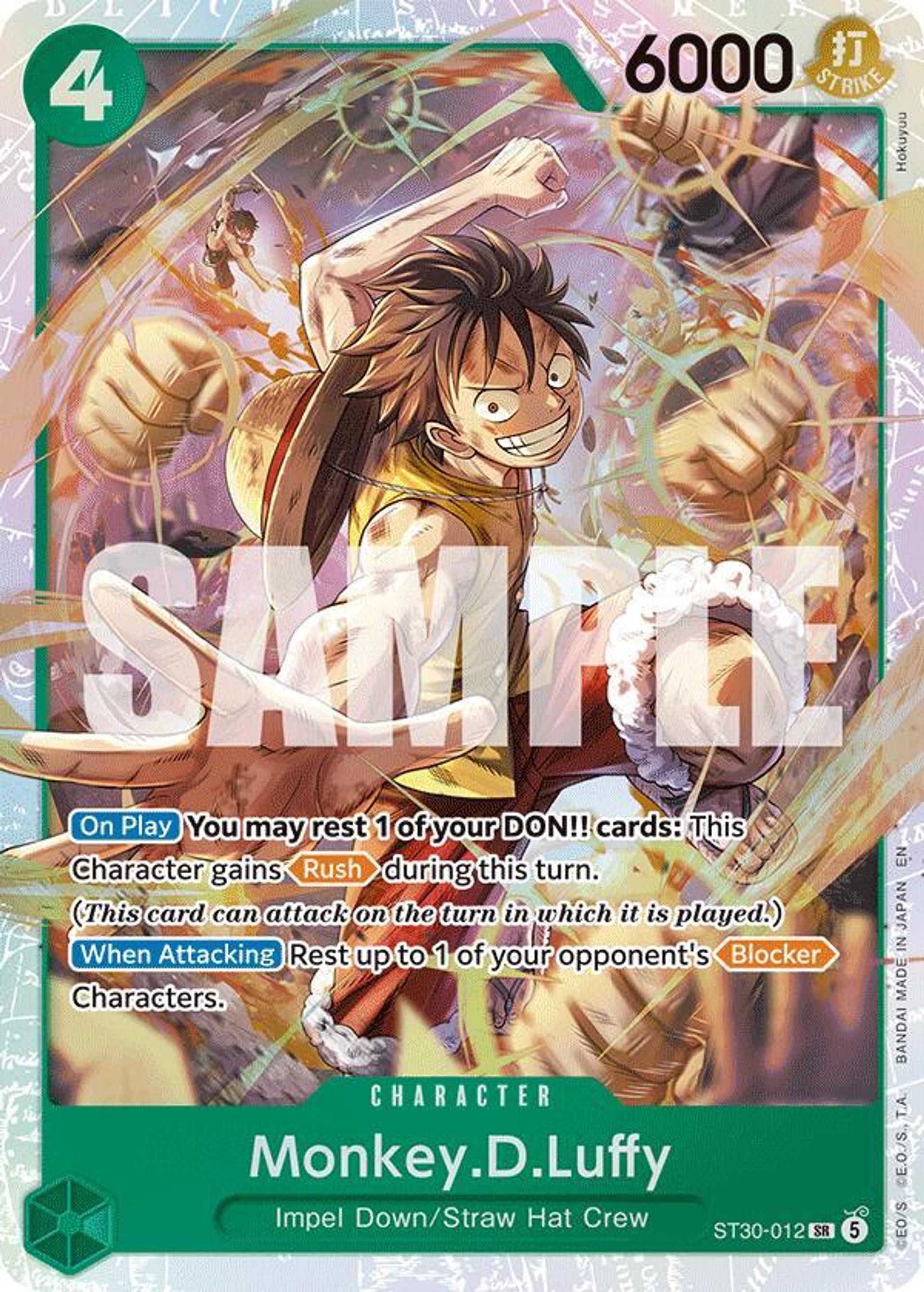 Monkey.D.Luffy — Starter Deck EX: Luffy & Ace — One Piece Card Game