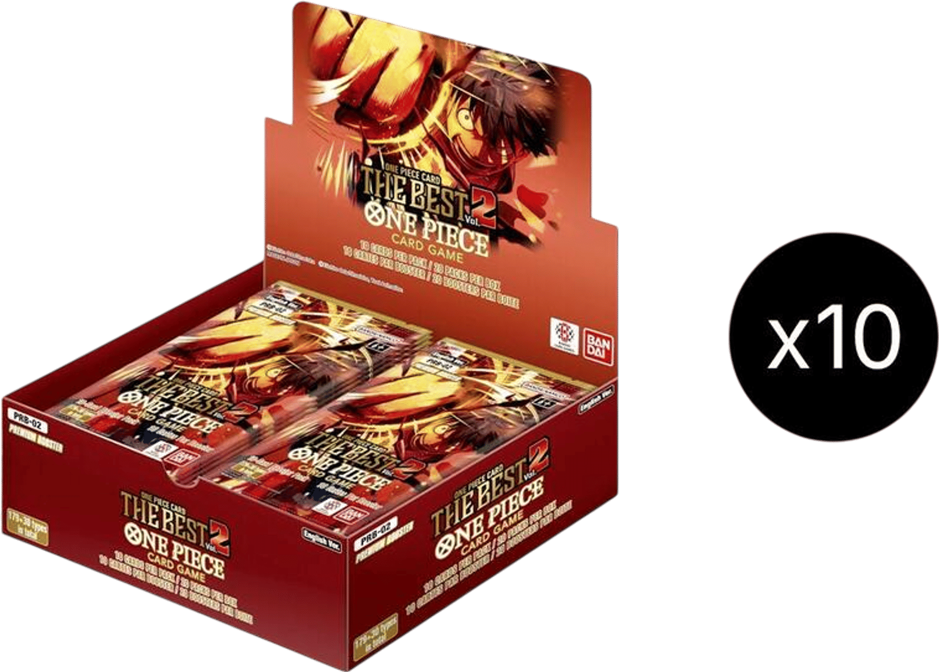 Product image for One Piece : The best Vol 2 Booster Box Case