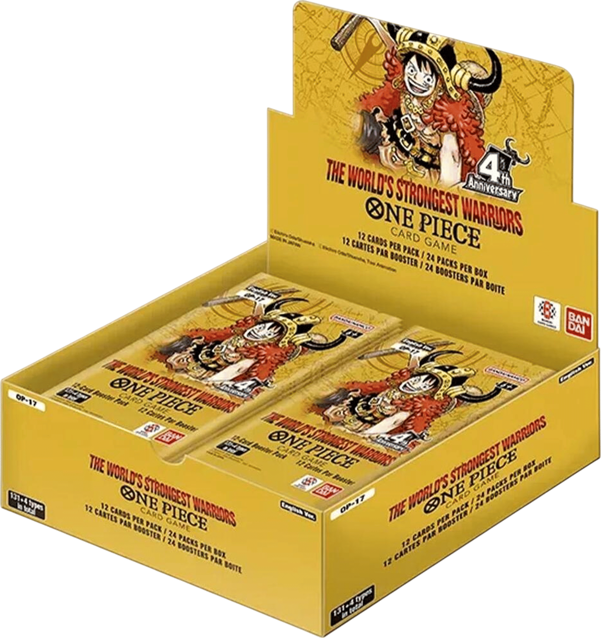Product image for The World's Strongest Warriors : Booster Box