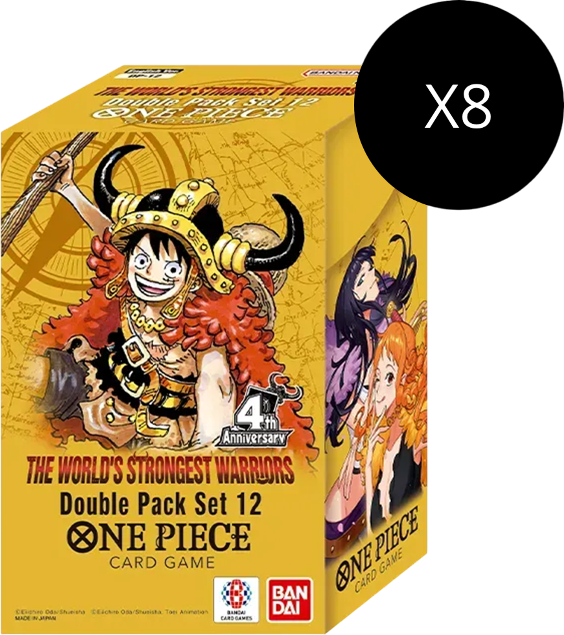 Product image for The World's Strongest Warriors : Double Pack Set Vol. 12 Display