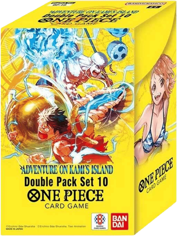 One Piece : Adventure on Kami's Island Double Pack Set Vol. 10 — Adventure on Kami's Island — One Piece Card Game