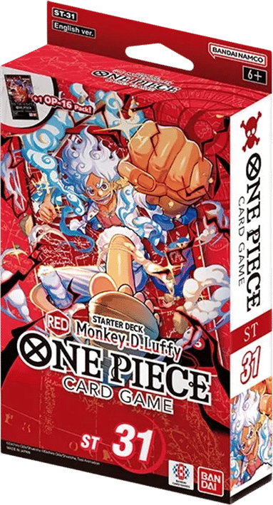 Starter Deck 31 : Monkey.D.Luffy (Red) — Starter Deck 31: RED Monkey.D.Luffy — One Piece Card Game