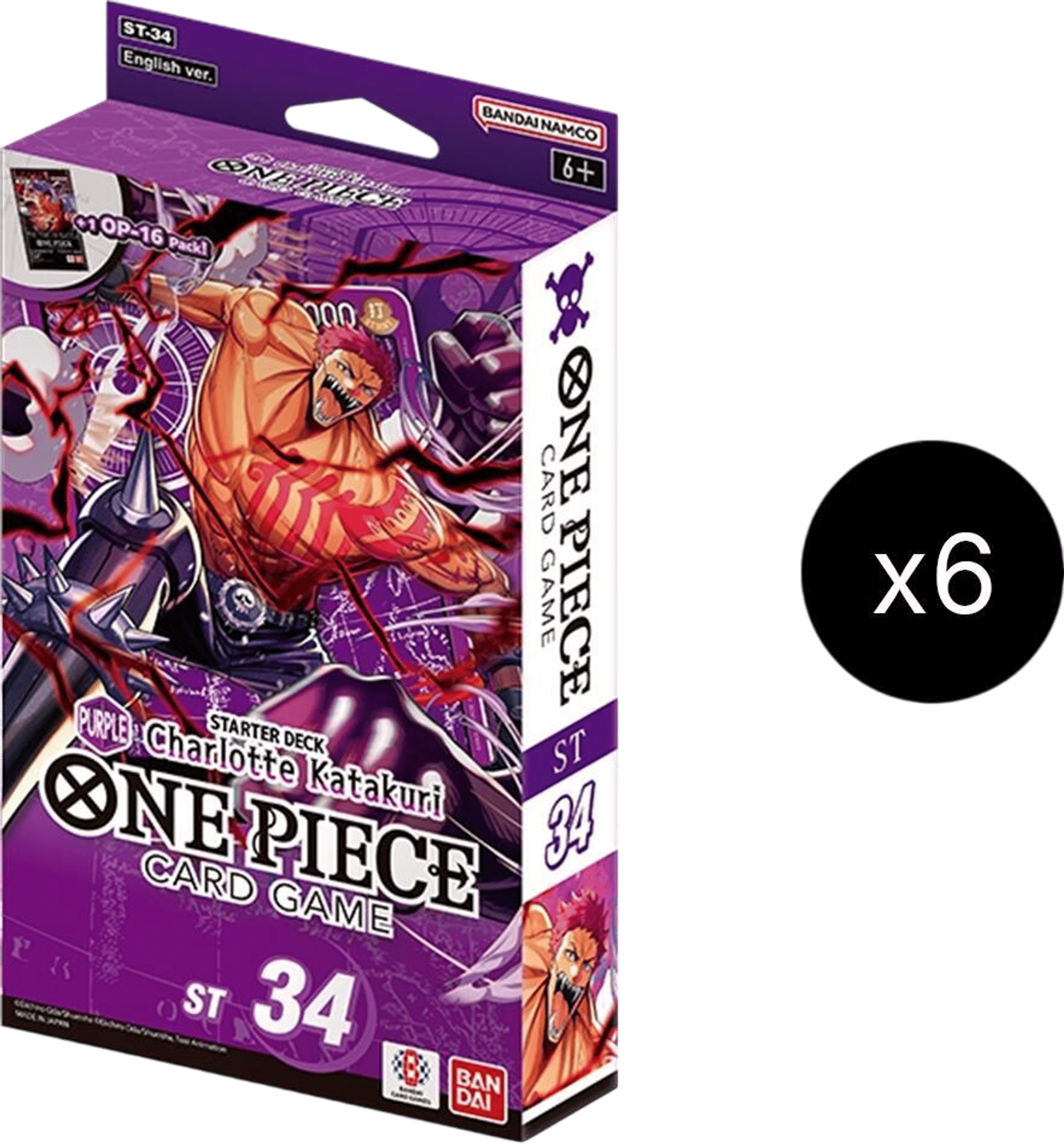 Product image for Starter Deck 34 : Charlotte Katakuri (Purple) Display
