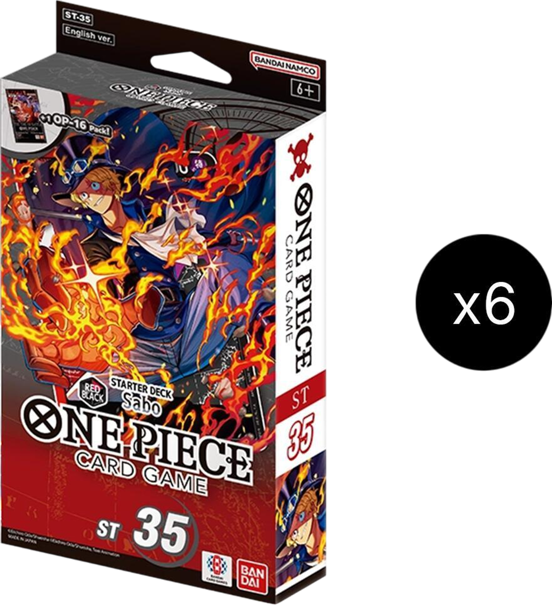 Product image for Starter Deck 35 : Sabo (Red/Black) Display
