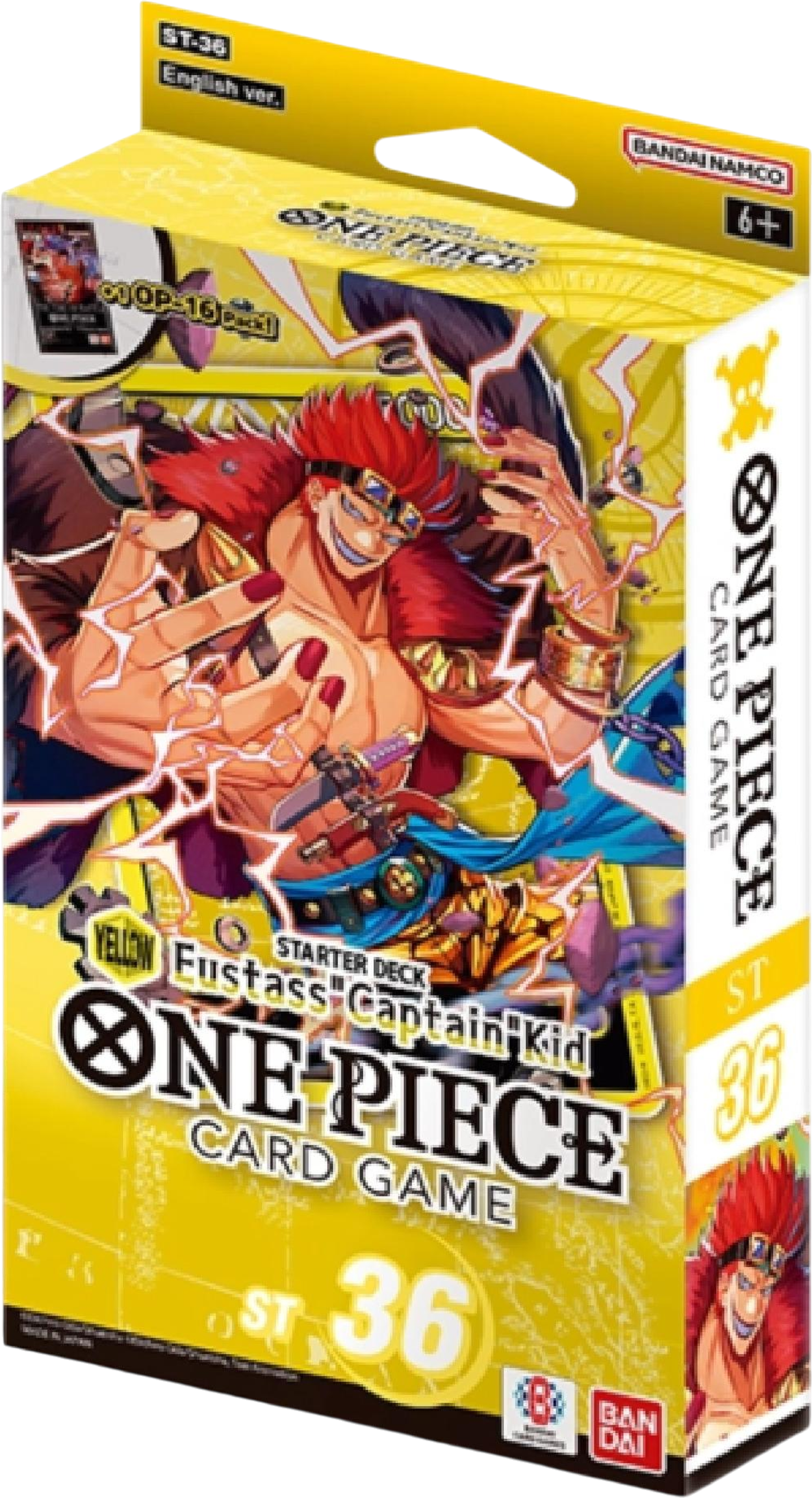 Product image for Starter Deck 36 : Eustass "Captain" Kid (Yellow)