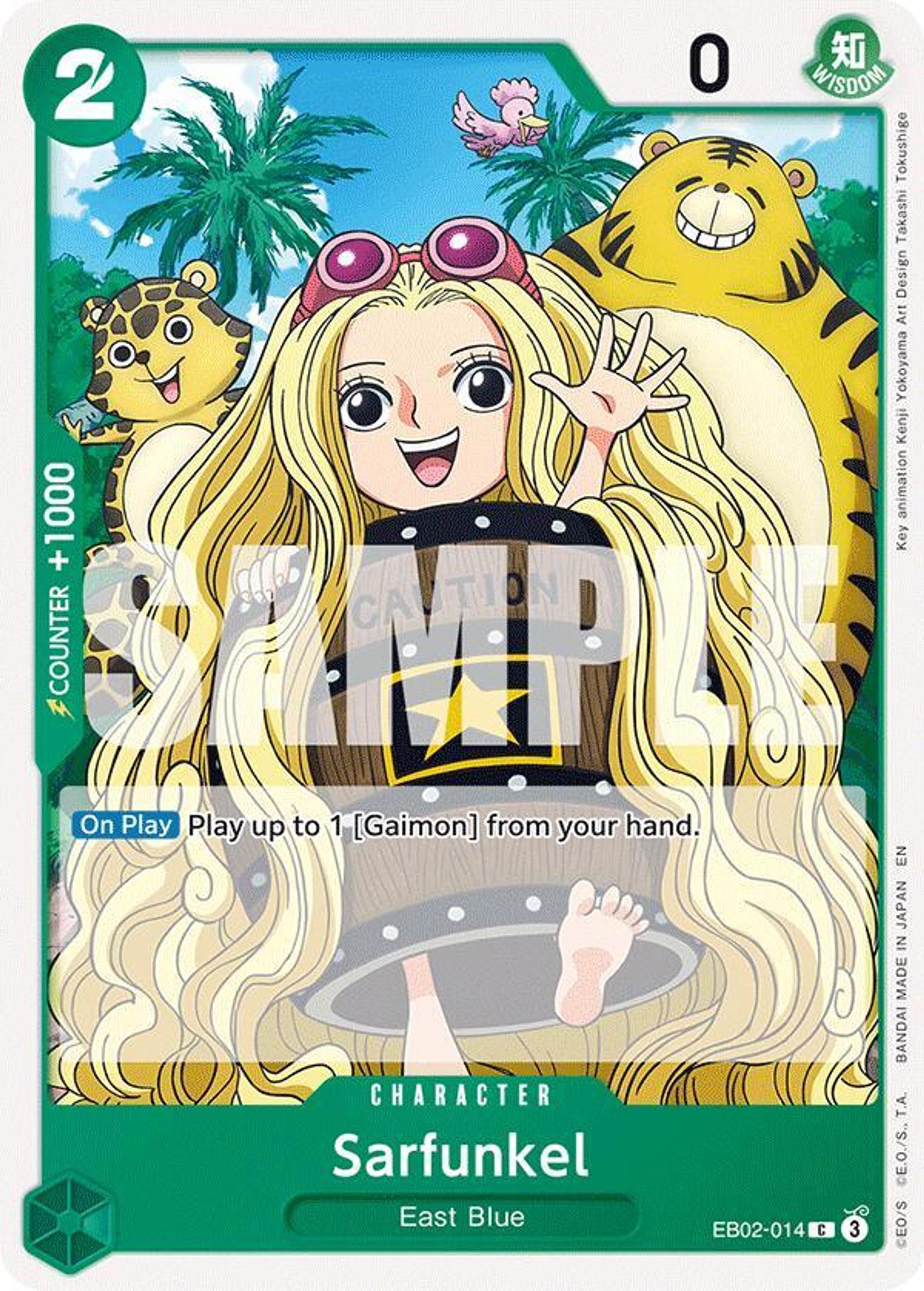 Sarfunkel — Extra Booster: Anime 25th Collection — One Piece Card Game