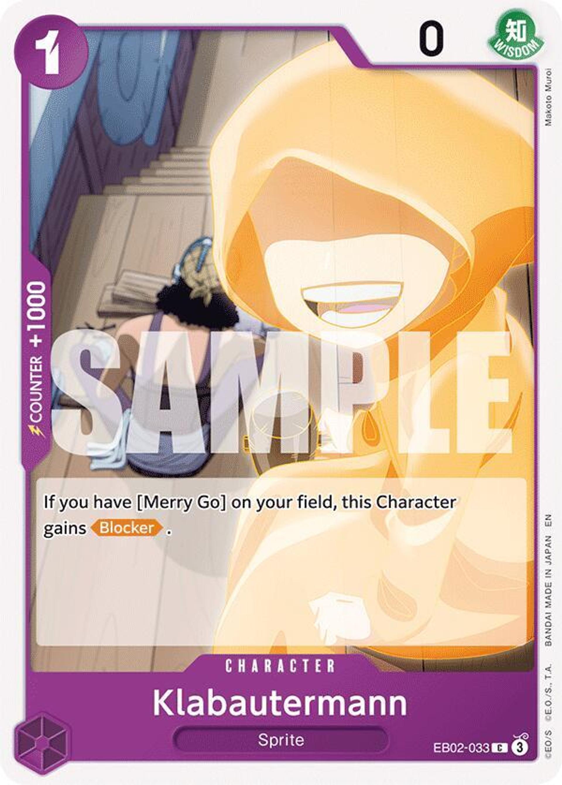 Klabautermann — Extra Booster: Anime 25th Collection — One Piece Card Game