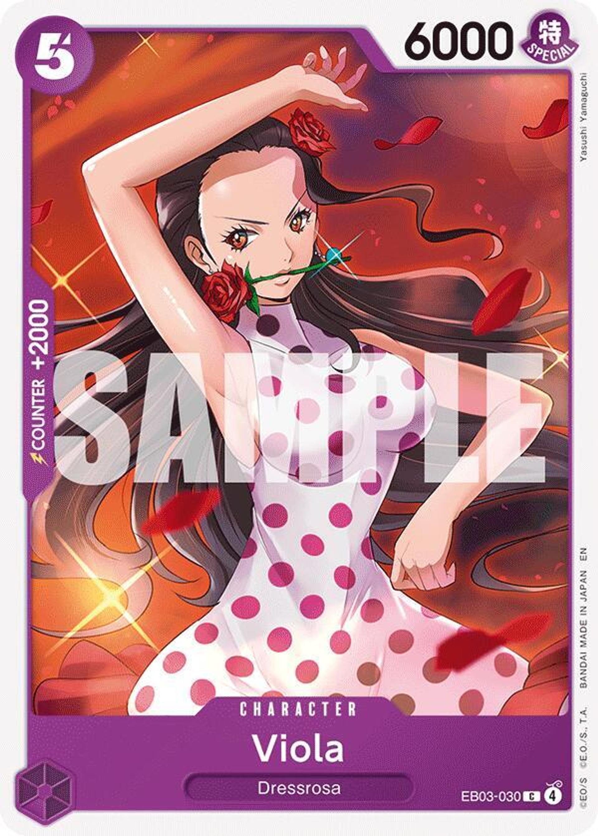 Viola — Extra Booster: One Piece Heroines Edition — One Piece Card Game