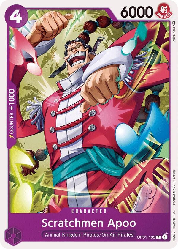 Scratchmen Apoo — Romance Dawn — One Piece Card Game