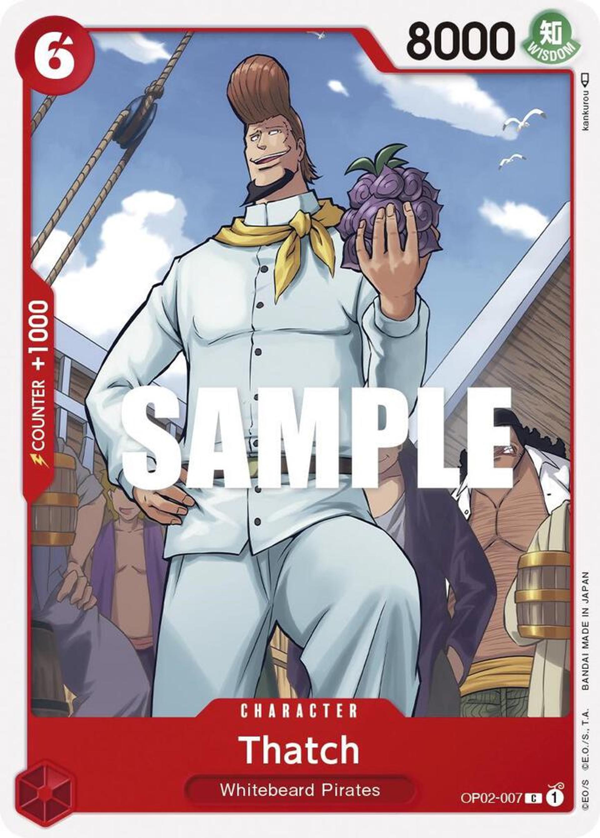 Thatch — Paramount War — One Piece Card Game