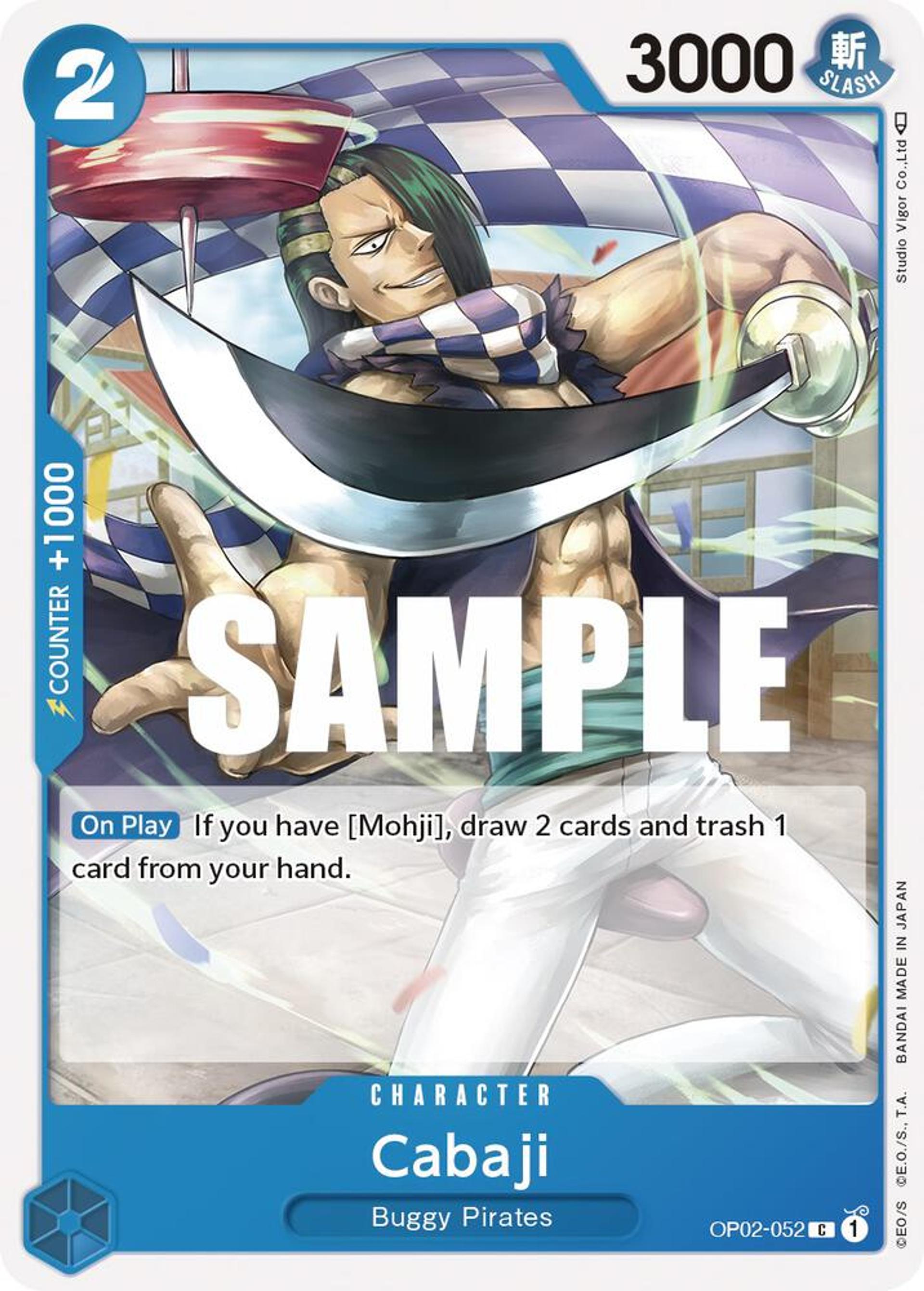 Cabaji — Paramount War — One Piece Card Game