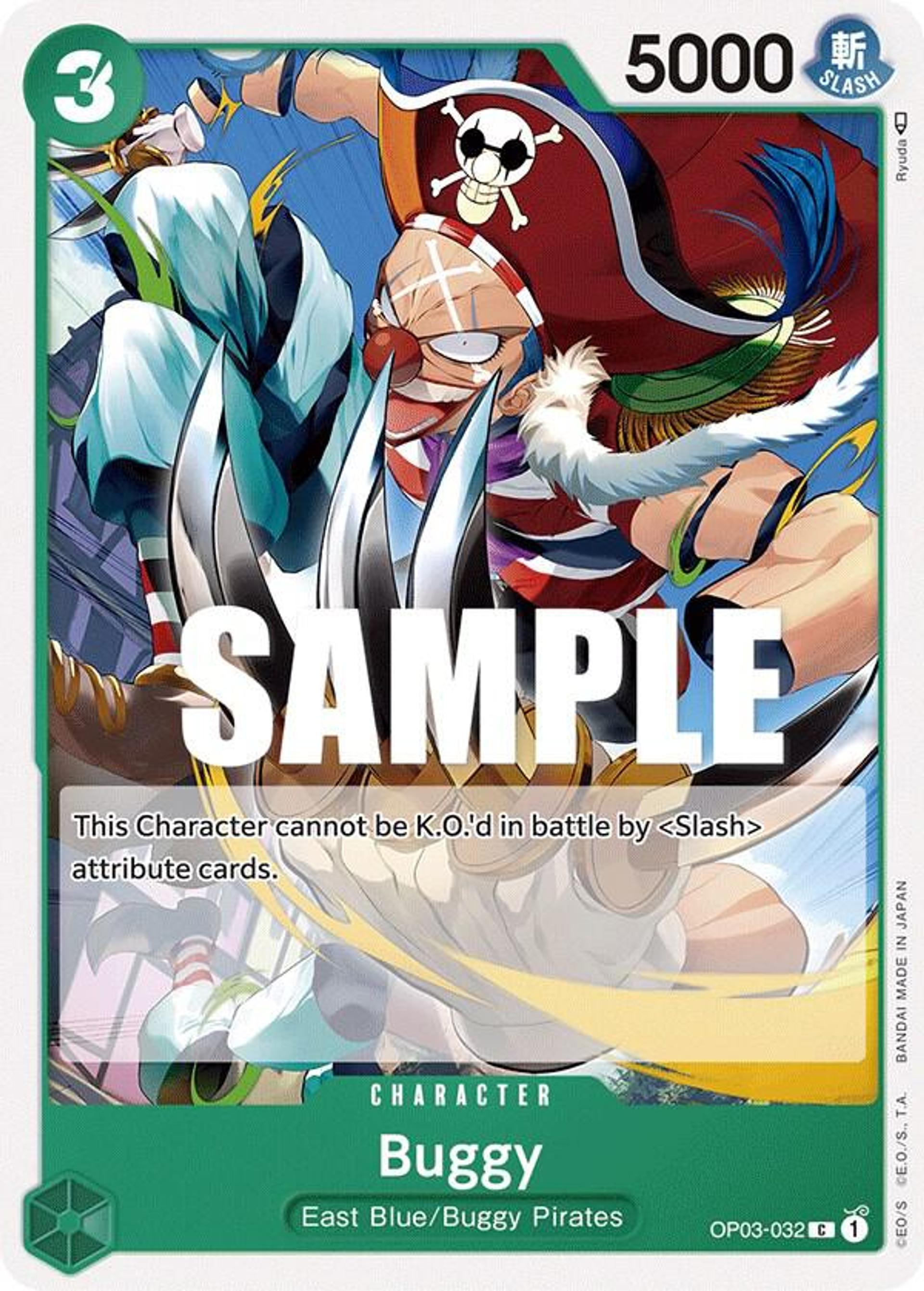 Buggy (032) — Pillars of Strength — One Piece Card Game