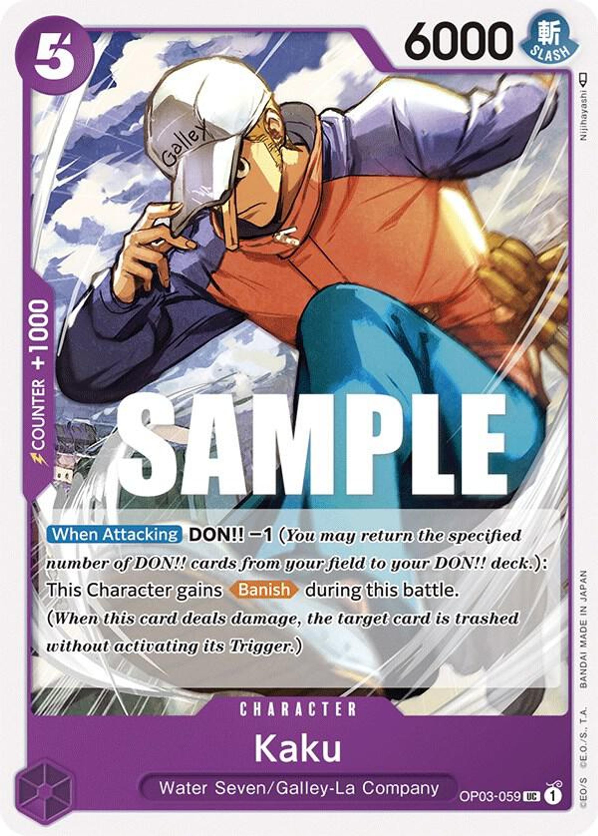 Kaku (059) — Pillars of Strength — One Piece Card Game