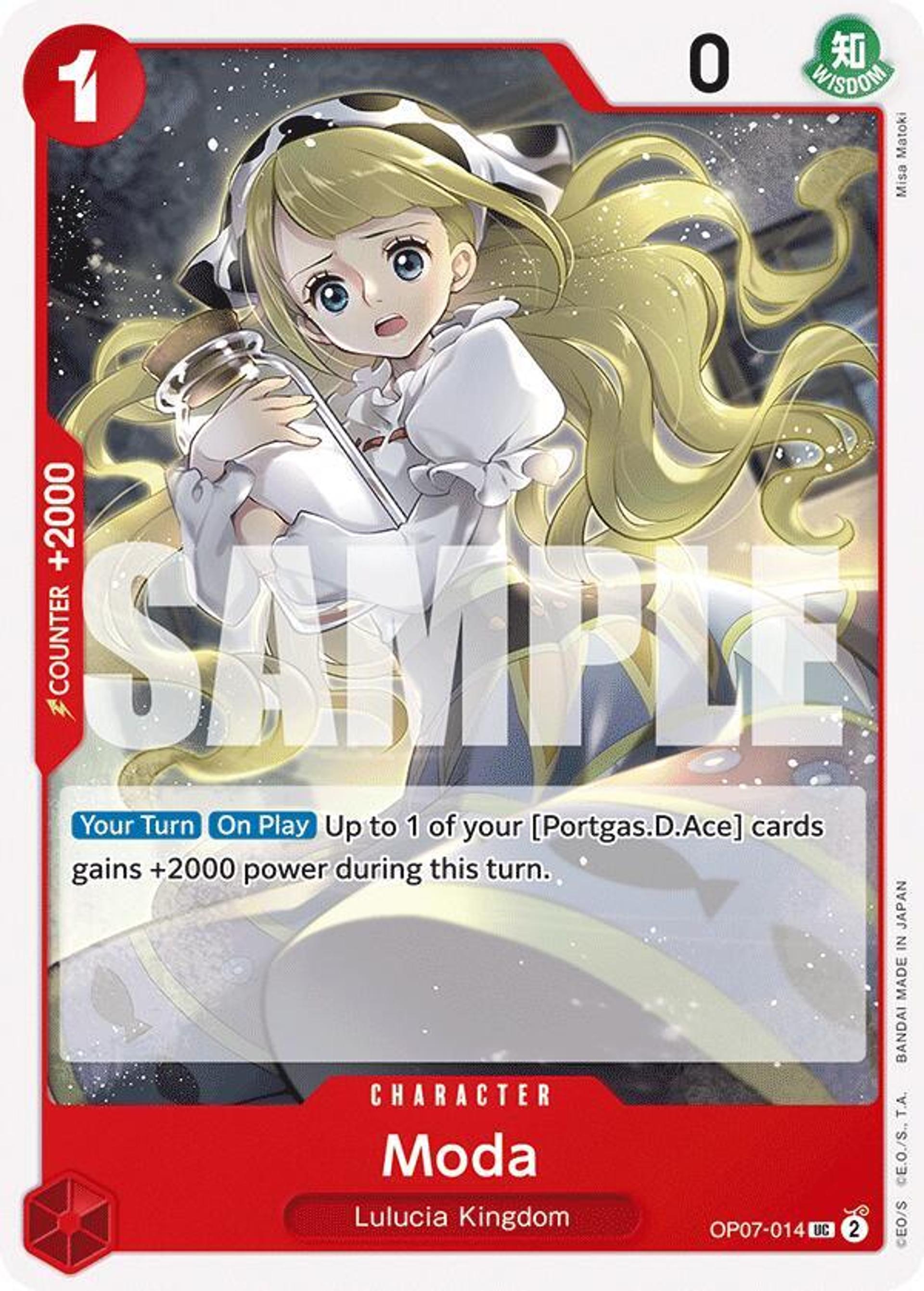 Moda — 500 Years in the Future — One Piece Card Game