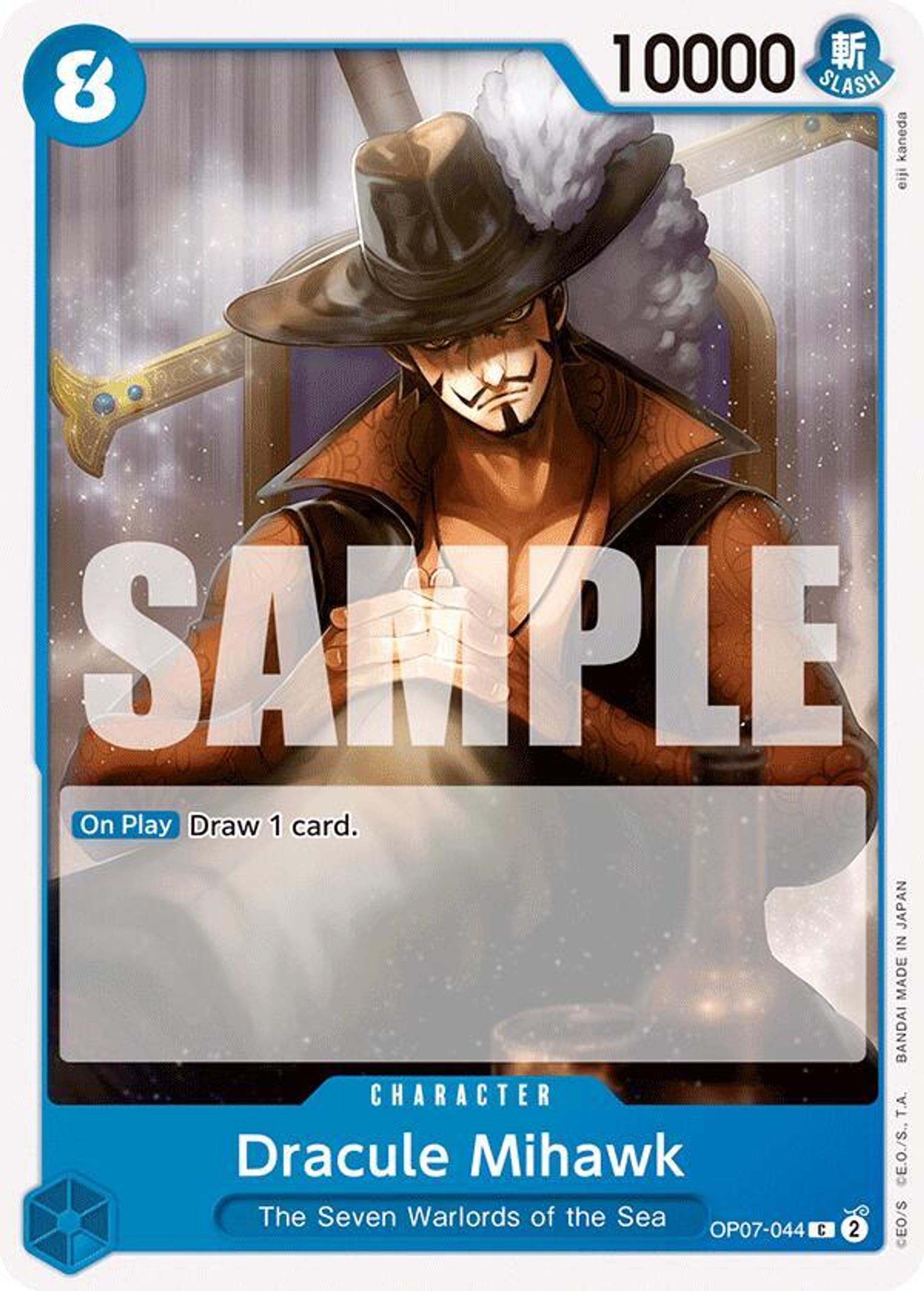 Dracule Mihawk — 500 Years in the Future — One Piece Card Game