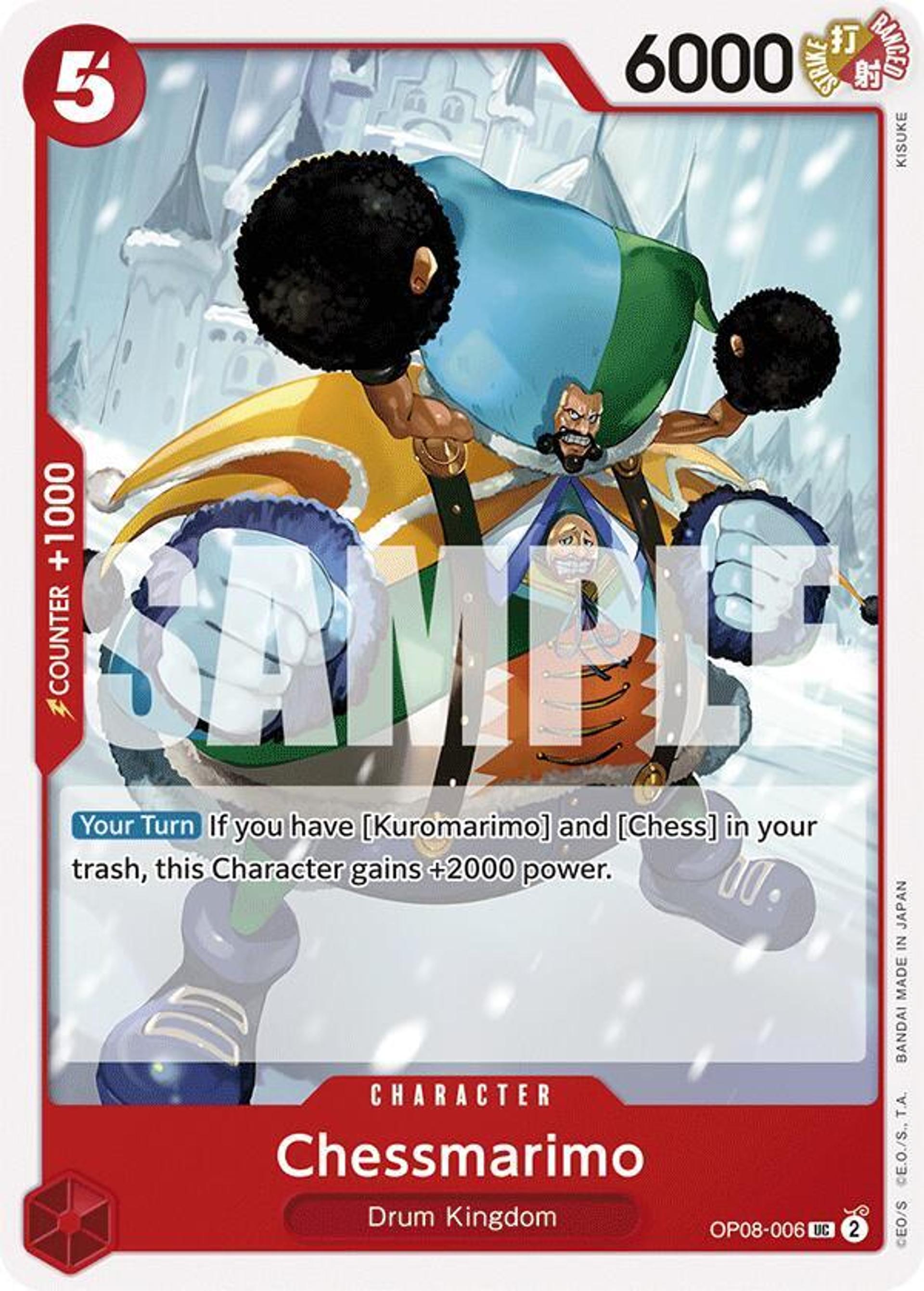 Chessmarimo — Two Legends — One Piece Card Game