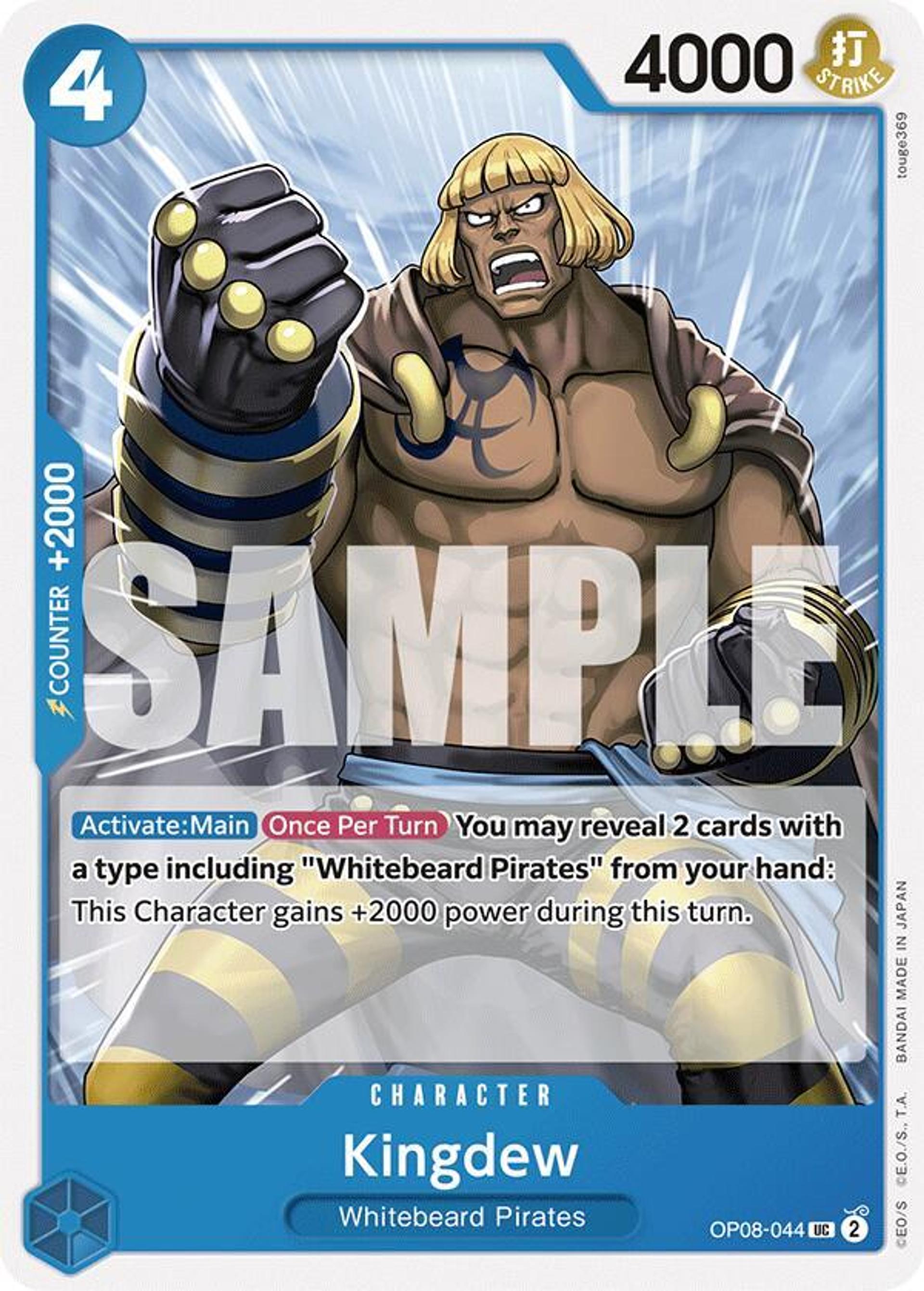 Kingdew — Two Legends — One Piece Card Game