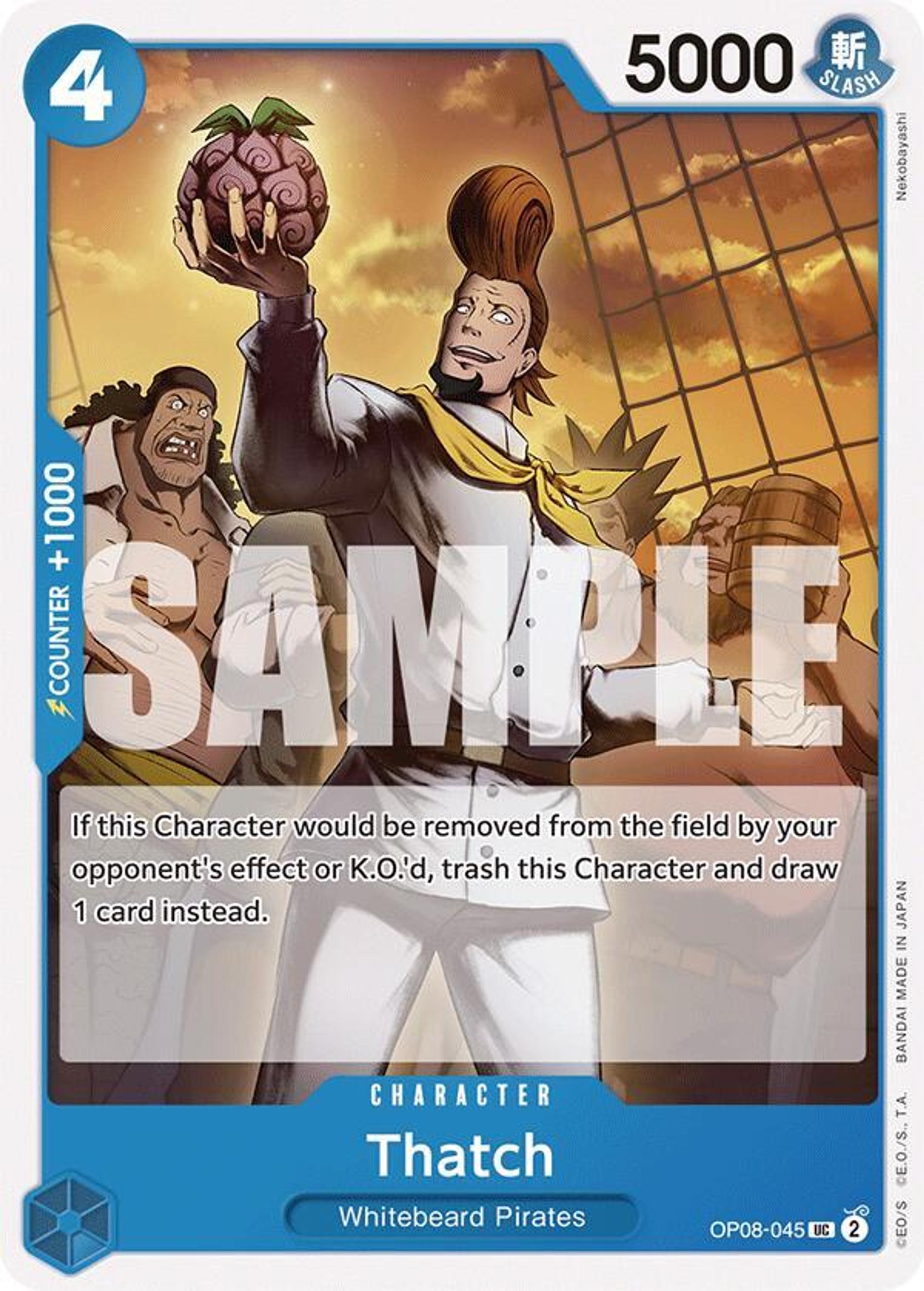 Thatch — Two Legends — One Piece Card Game