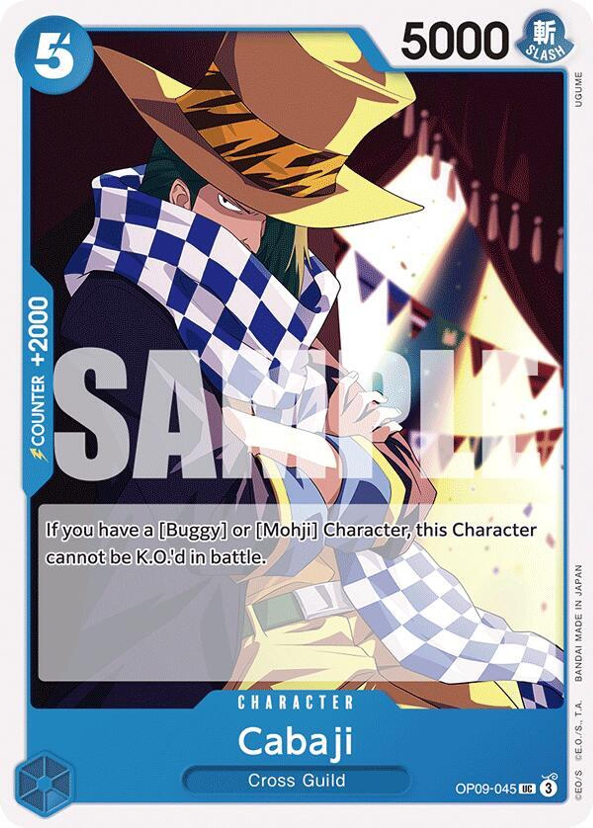Cabaji — Emperors in the New World — One Piece Card Game