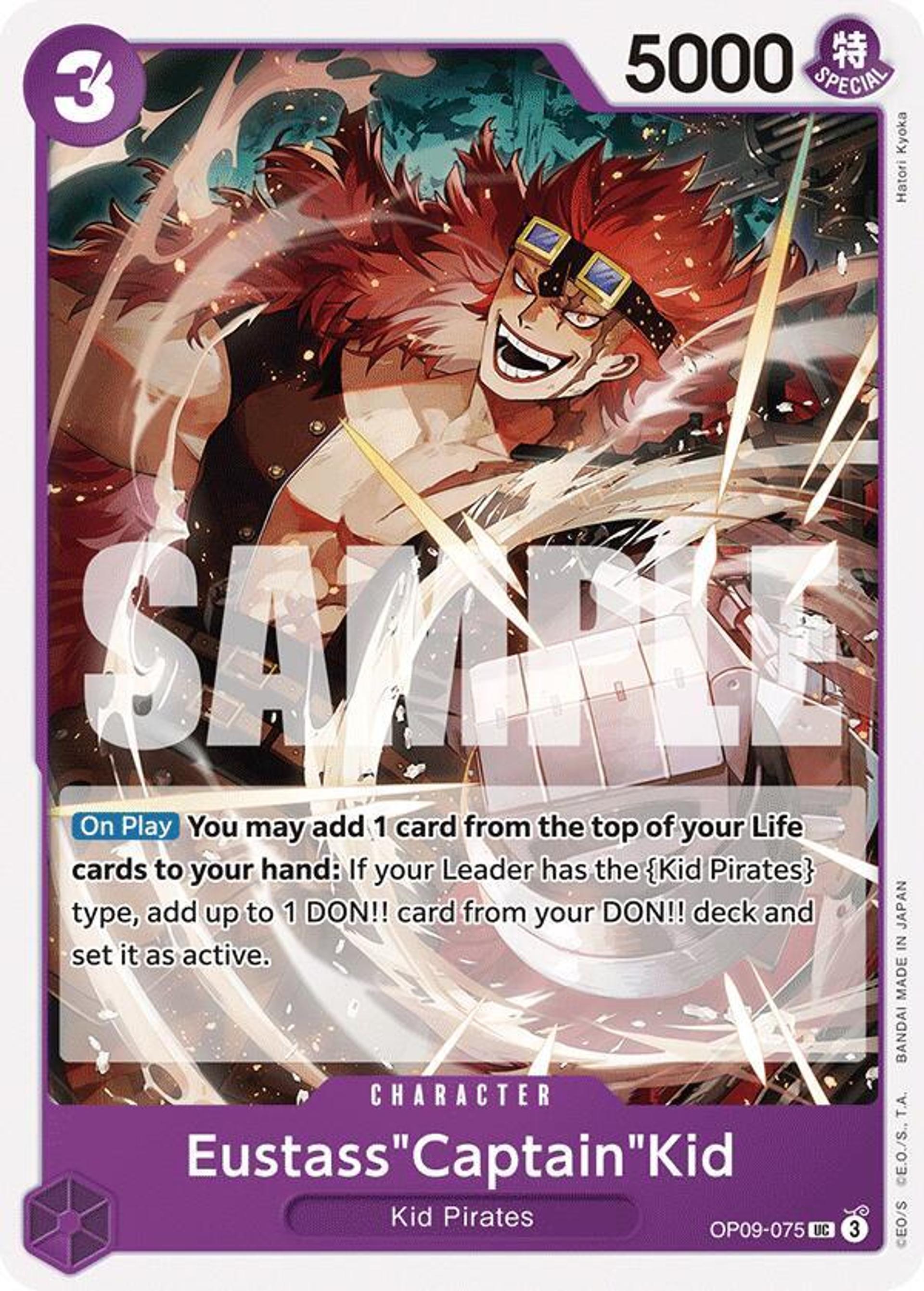 Eustass"Captain"Kid — Emperors in the New World — One Piece Card Game