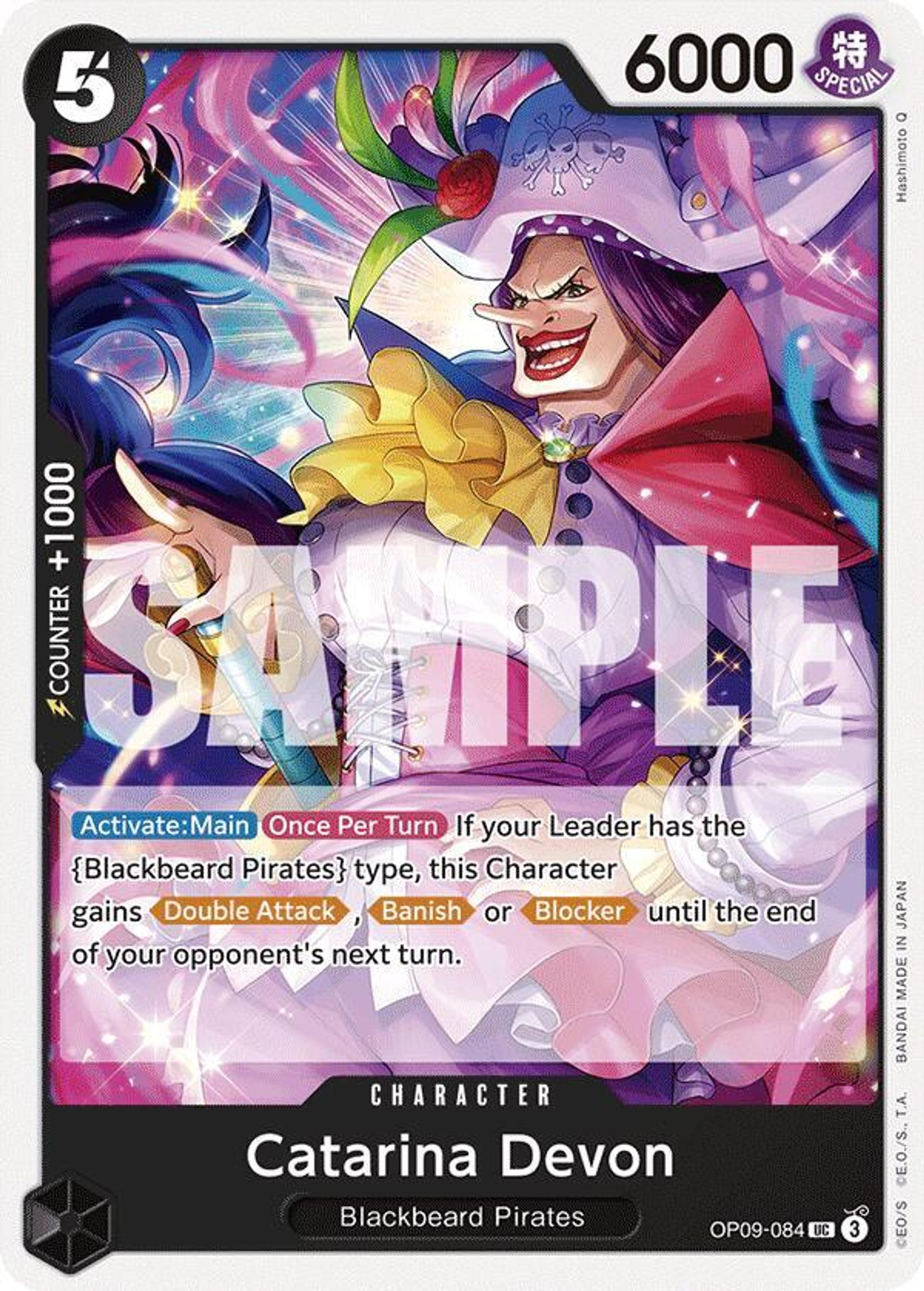 Catarina Devon — Emperors in the New World — One Piece Card Game