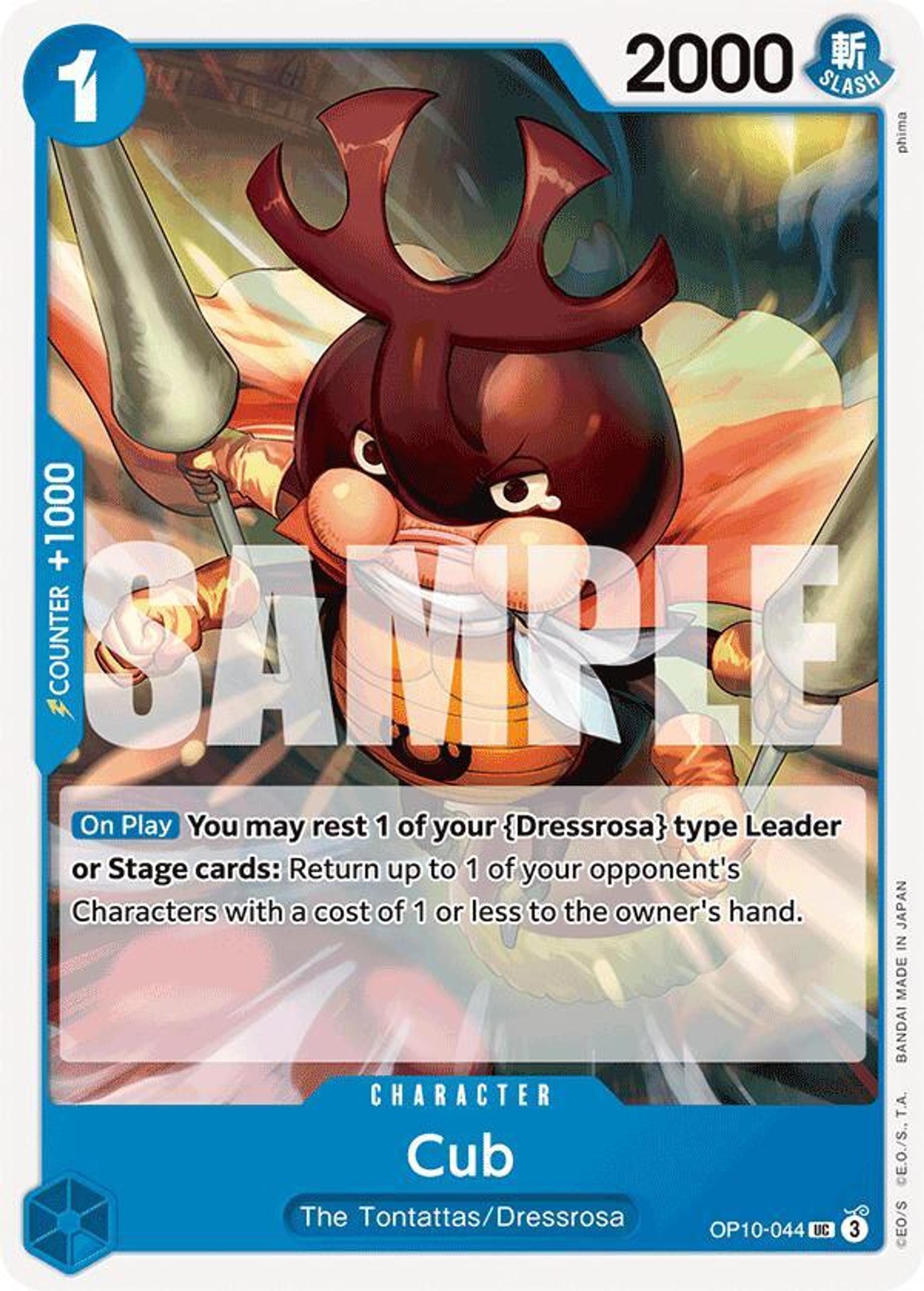 Cub — Royal Blood — One Piece Card Game